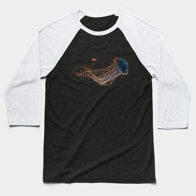 inverted Jellyfish Baseball T-Shirt by Dnatz